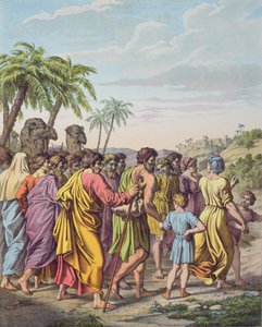 El regreso a Jerusalén después del cautiverio en Babilonia de Raffaello Sanzio Raphael